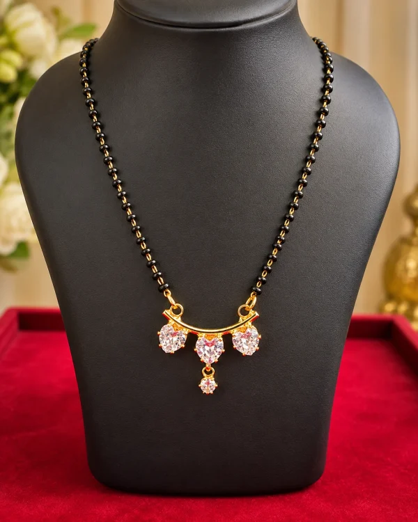 Trinity-AD-Gold-Polish-Black-Bead-Mangalsutra-1 Trinity-AD-Gold-Polish-Black-Bead-Mangalsutra-1